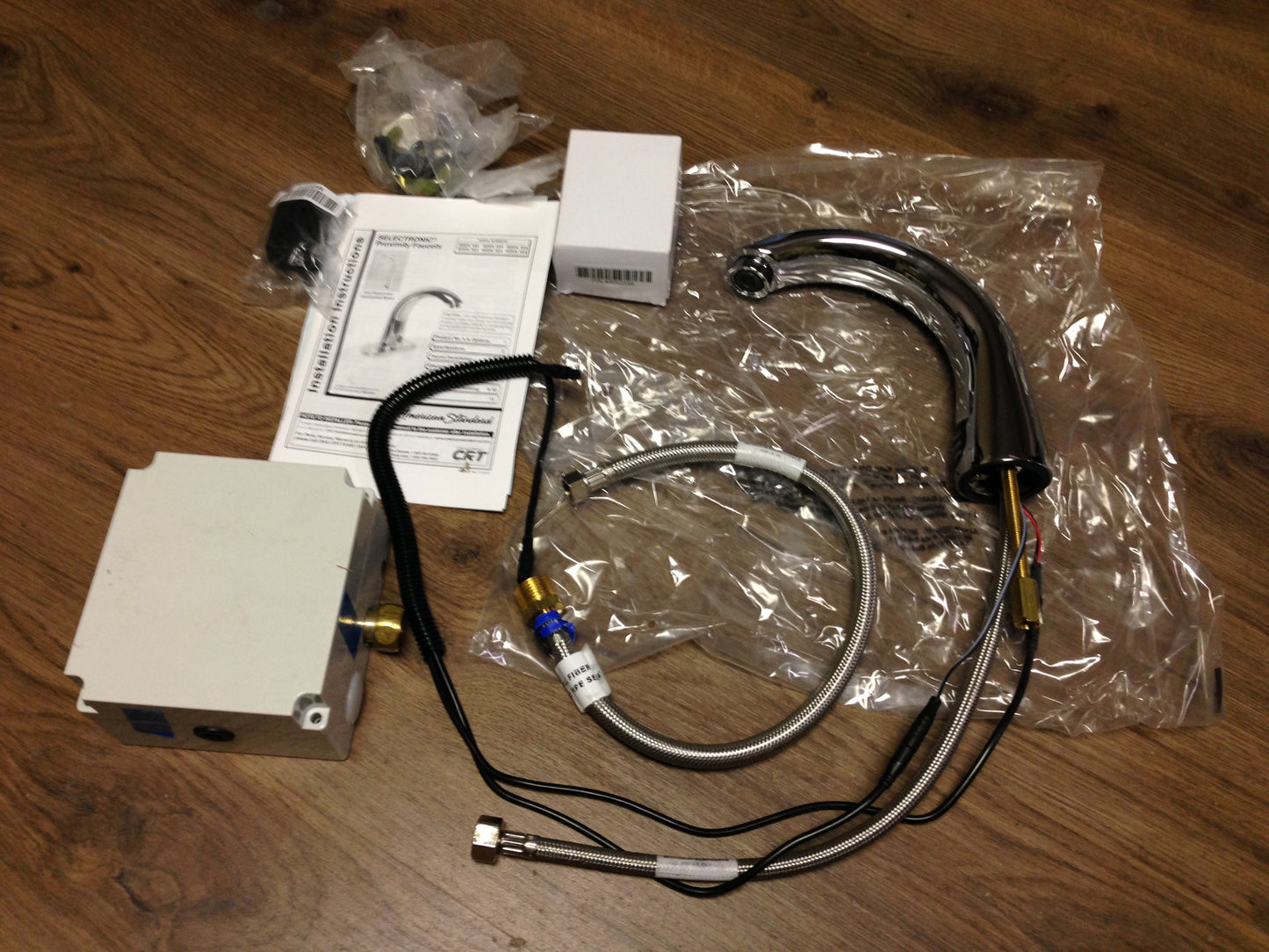 SELECTRONIC AC VERSION PROXIMITY FAUCET, POLISH CHROME