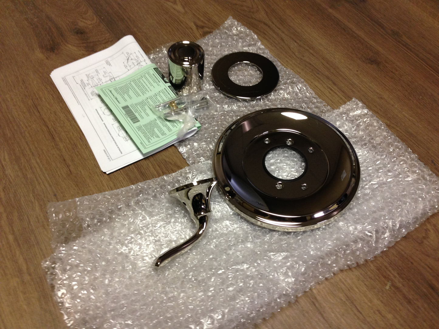 PATIENCE PRESSURE BALANCE VALVE ONLY TRIM KIT, POLISHED NICKEL