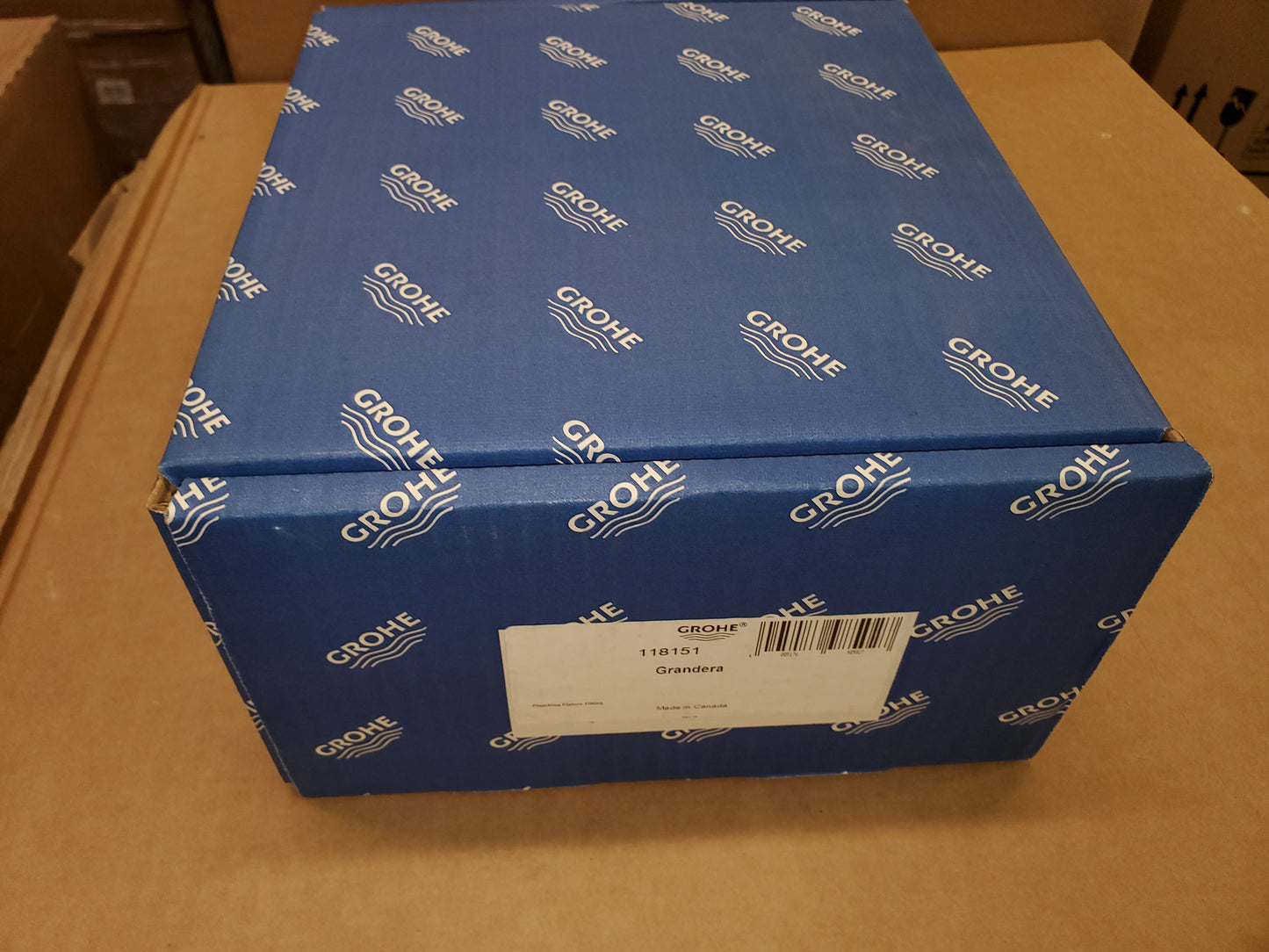 "GRANDERA" DUAL FUNCTION THERMOSTATIC TRIM KIT WITH CONTROL MODULE BRUSHED NICKEL