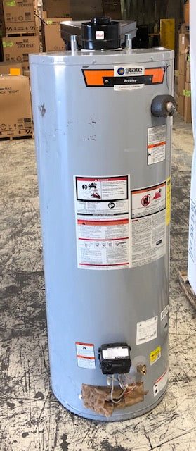 50 GALLON "PROLINE" RESIDENTIAL NATURAL GAS DIRECT VENT WATER HEATER, 