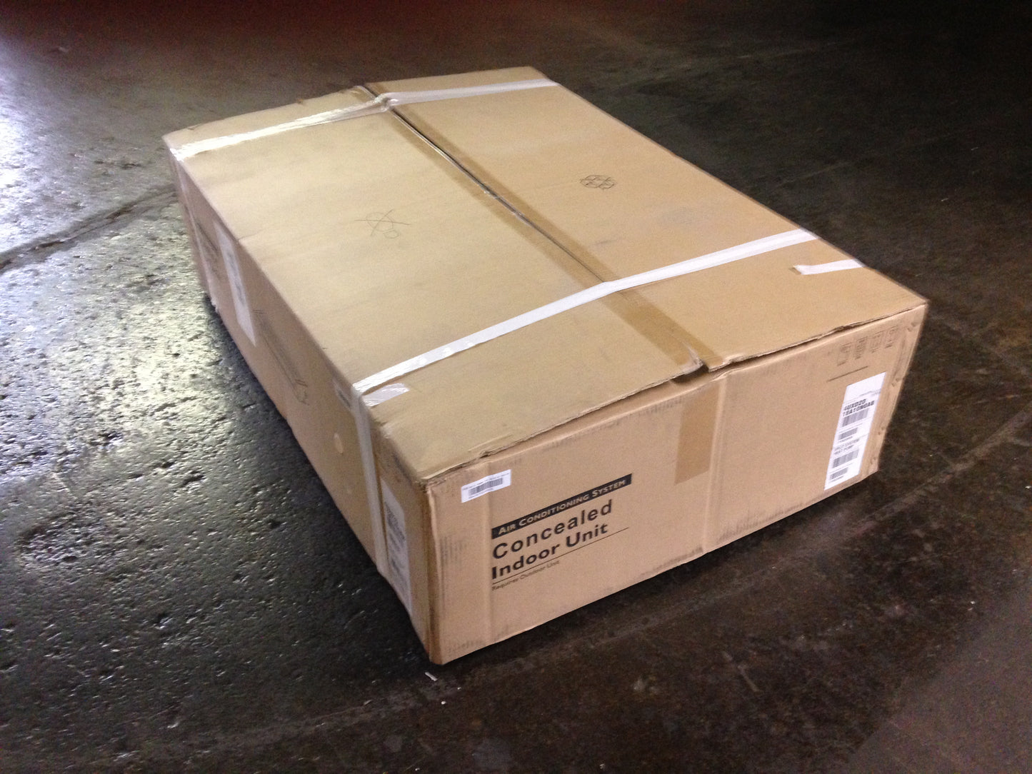 18,000 BTU INDOOR DUCTED CEILING MOUNT SPLIT-SYSTEM HEAT PUMP, 20 SEER 208-230/60/1 R-410A CFM 590