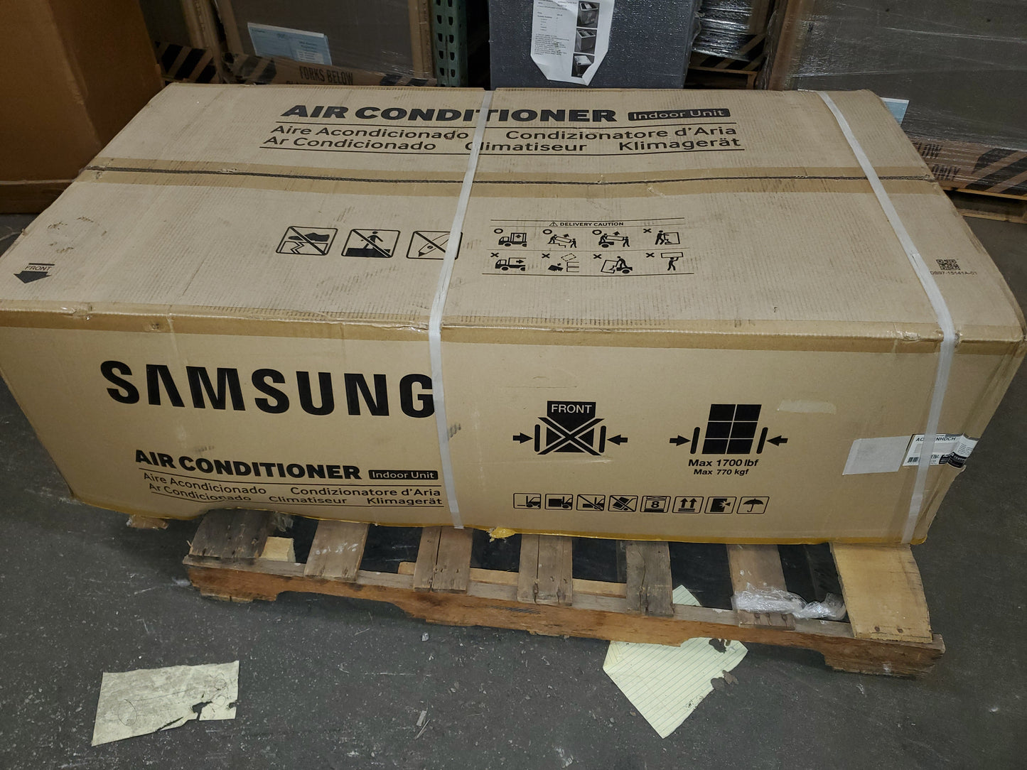 30,000 BTU MINI-SPLIT INDOOR HEAT PUMP UNIT, 19 SEER 208-230/60/1 R-410A SEER 19.1 CFM 760/860/960