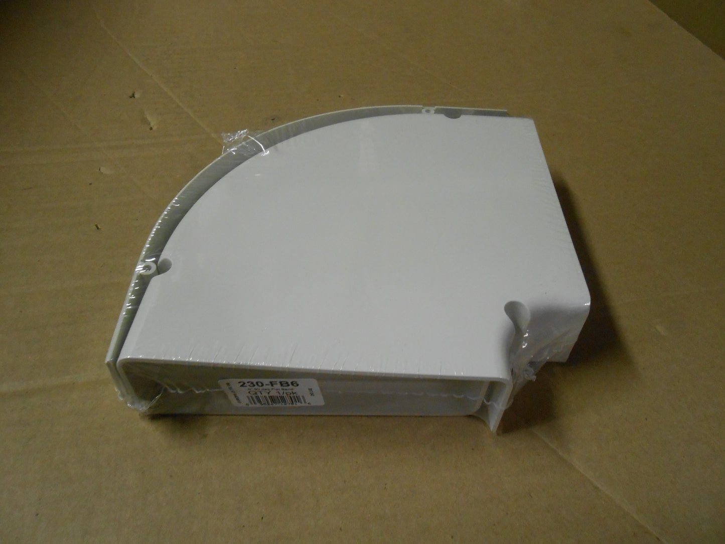 6" SPEEDICHANNEL 90 DEGREE FLAT BEND