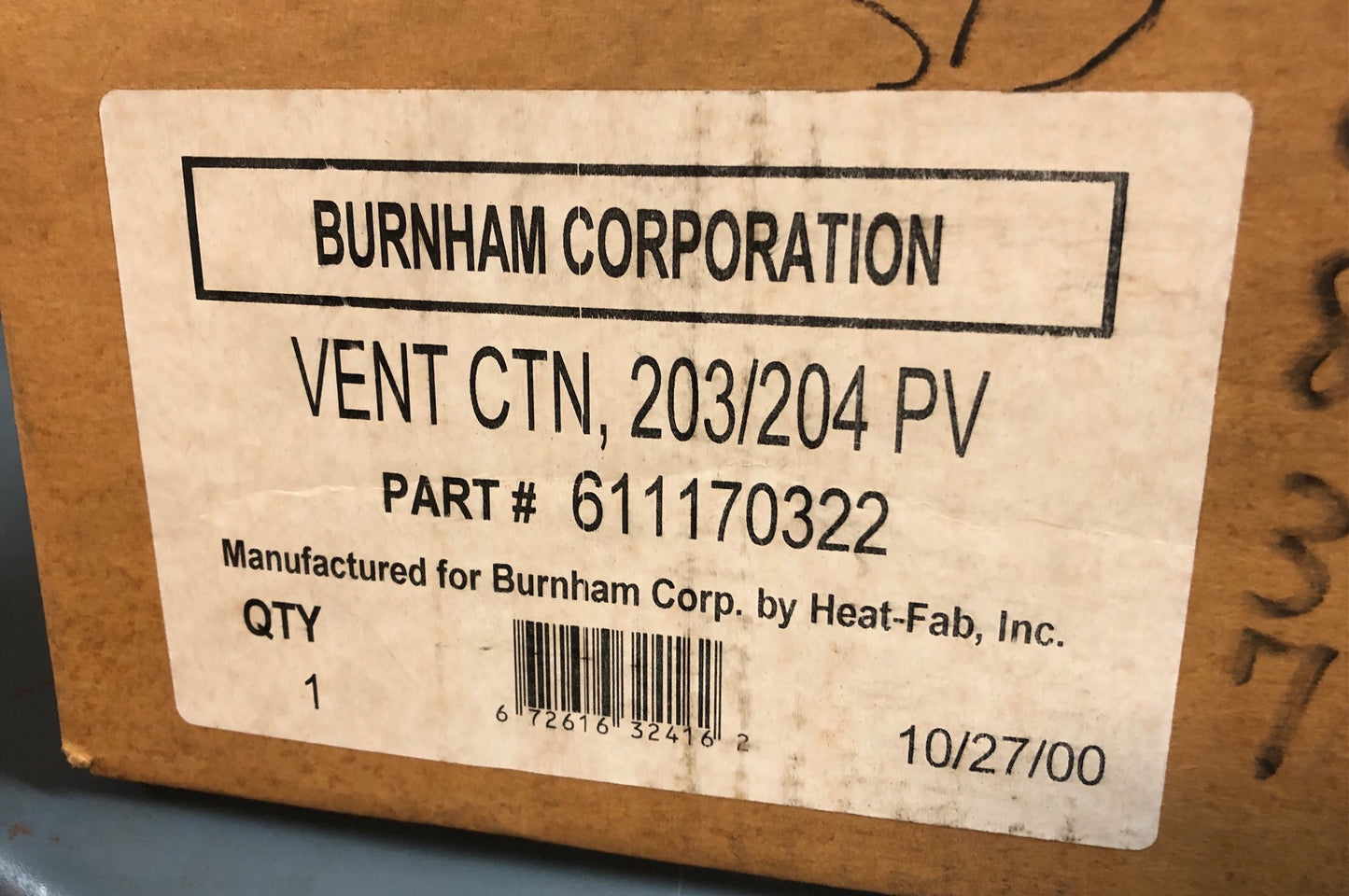 3" GASKETED VENT CONNECTOR