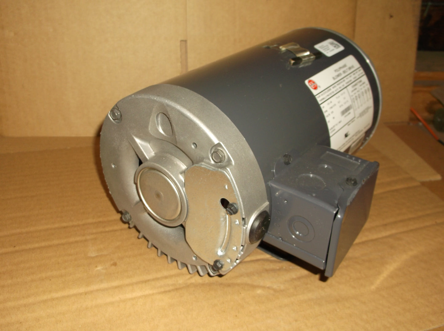 1HP POLYPHASE BELT DRIVE BLOWER MOTOR  575/60/3  RPM:1745-1170/2-SPEED
