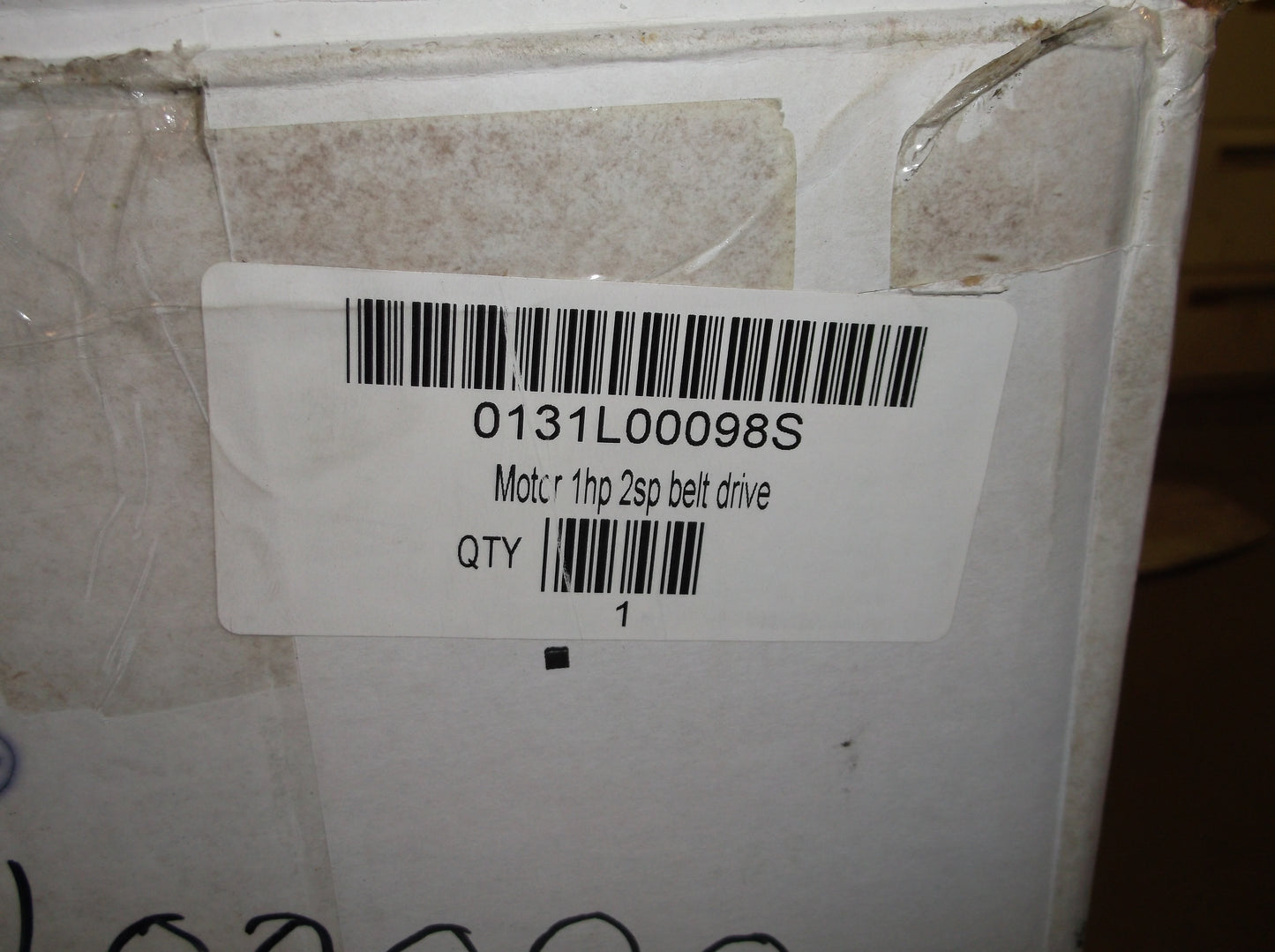 1HP POLYPHASE BELT DRIVE BLOWER MOTOR 575/60/3 RPM:1745-1170/2-SPEED