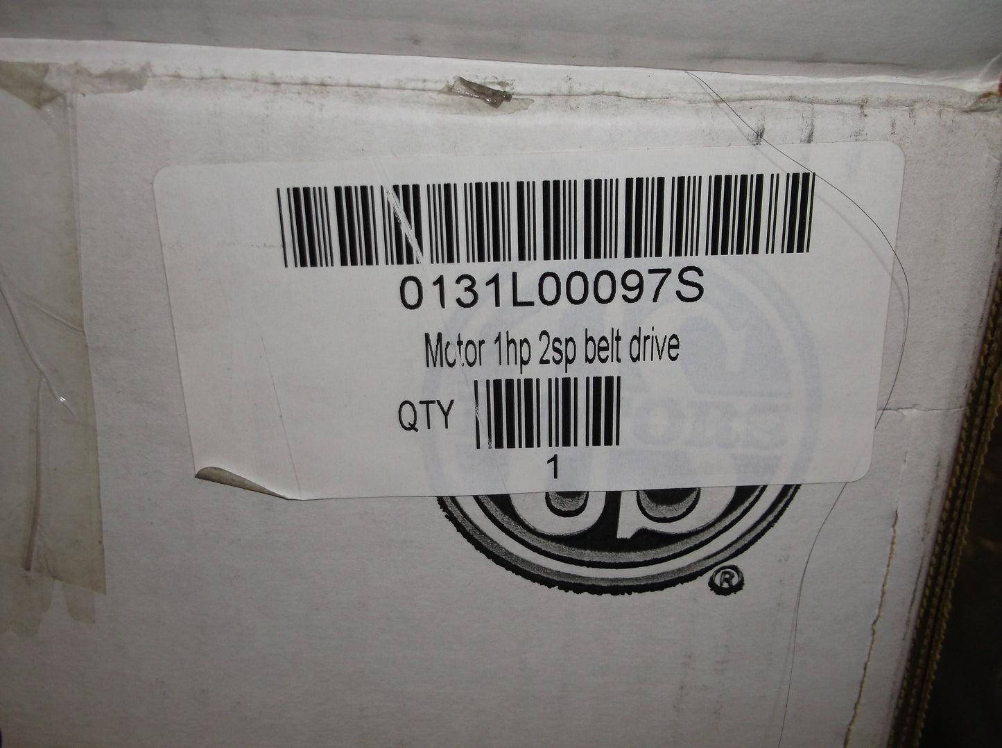 1HP POLTPHASE BELT DRIVE BLOWER MOTOR 460/60/1745-1165/2-SPEED