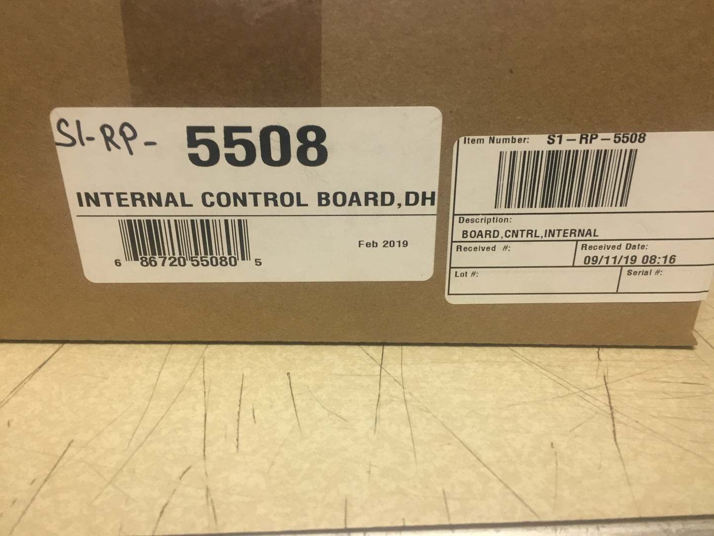 INTERNAL CONTROL BOARD FOR 5508 HUMIDIFIER