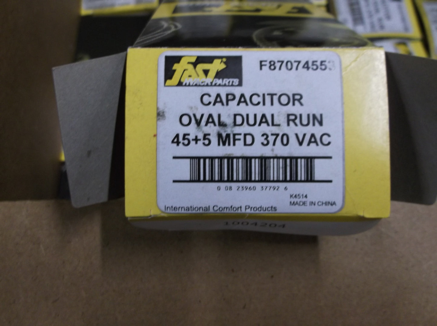 45+5MFD X 370VAC OVAL DUAL RUN CAPACITOR