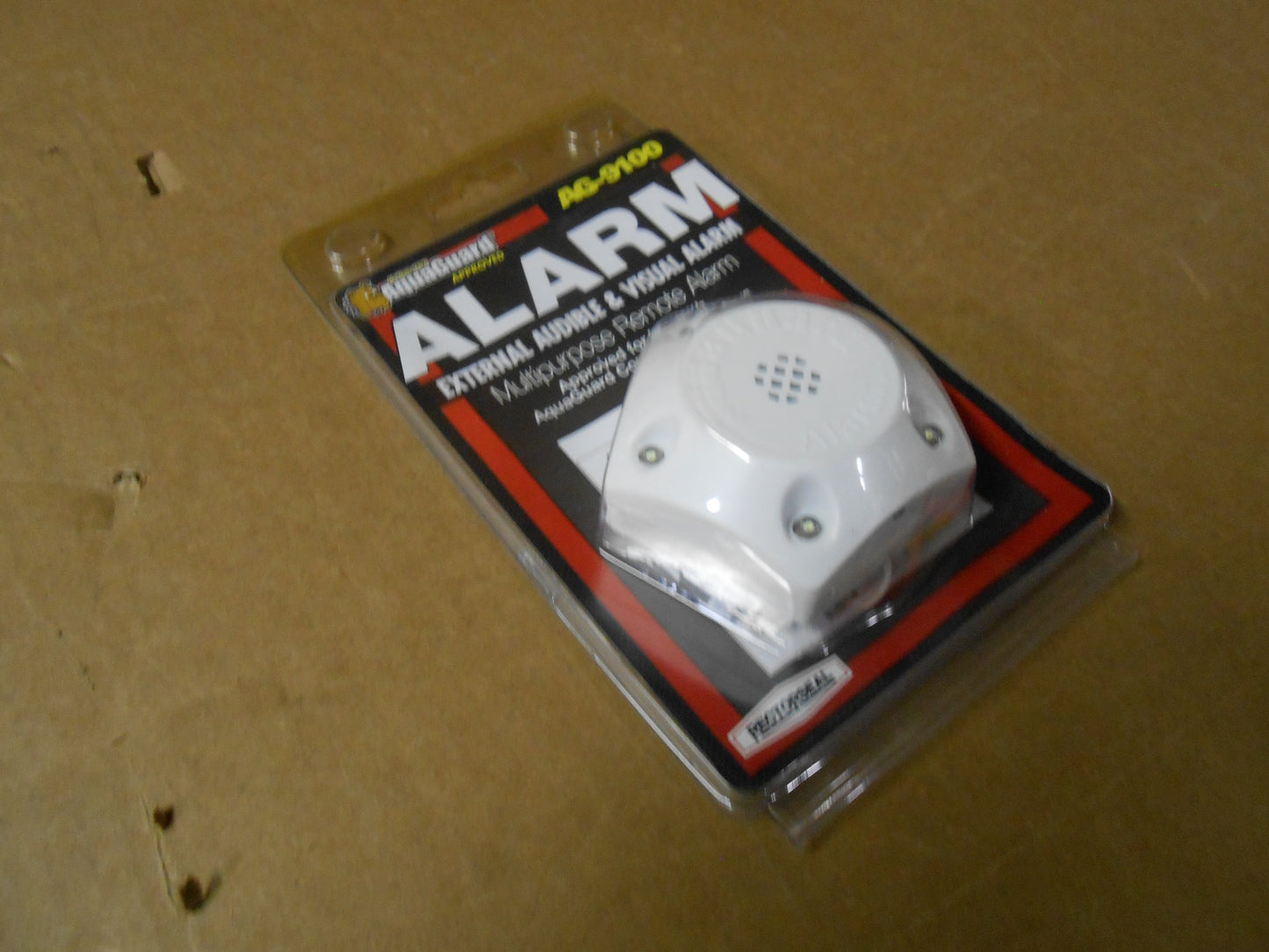 EXTERNAL AUDIBLE & VISUAL REMOTE ALARM