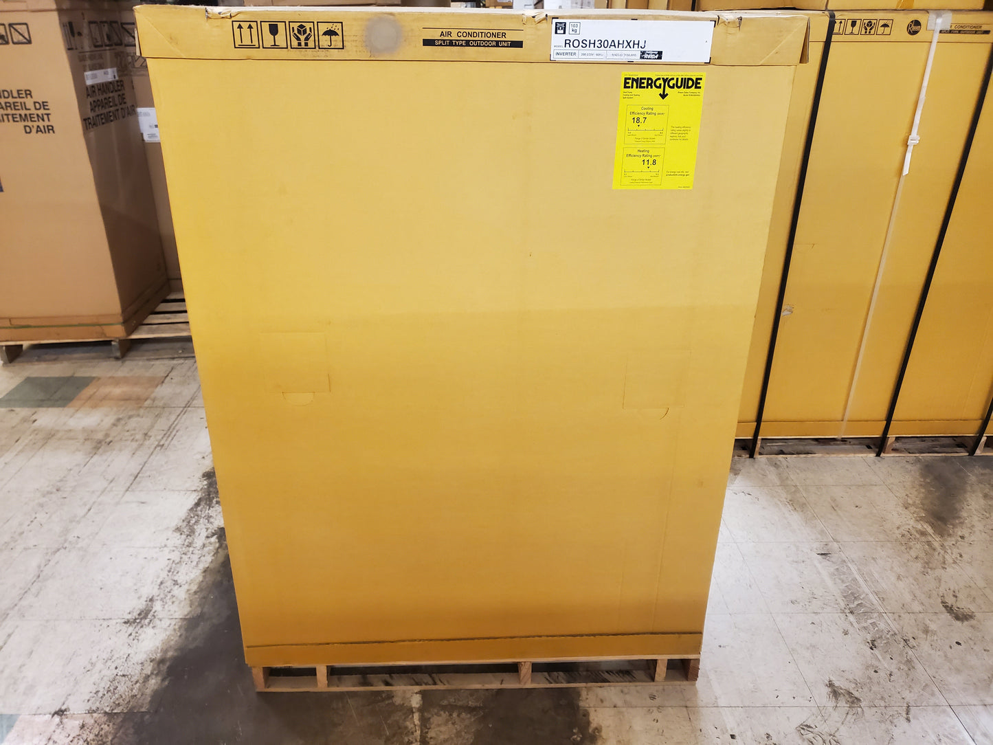 30,000 BTU "PRESTIGE" SERIES SINGLE-ZONE INVERTER OUTDOOR MINI-SPLIT HEAT PUMP UNIT, 208-230/60/1 R-410A 18.7 SEER