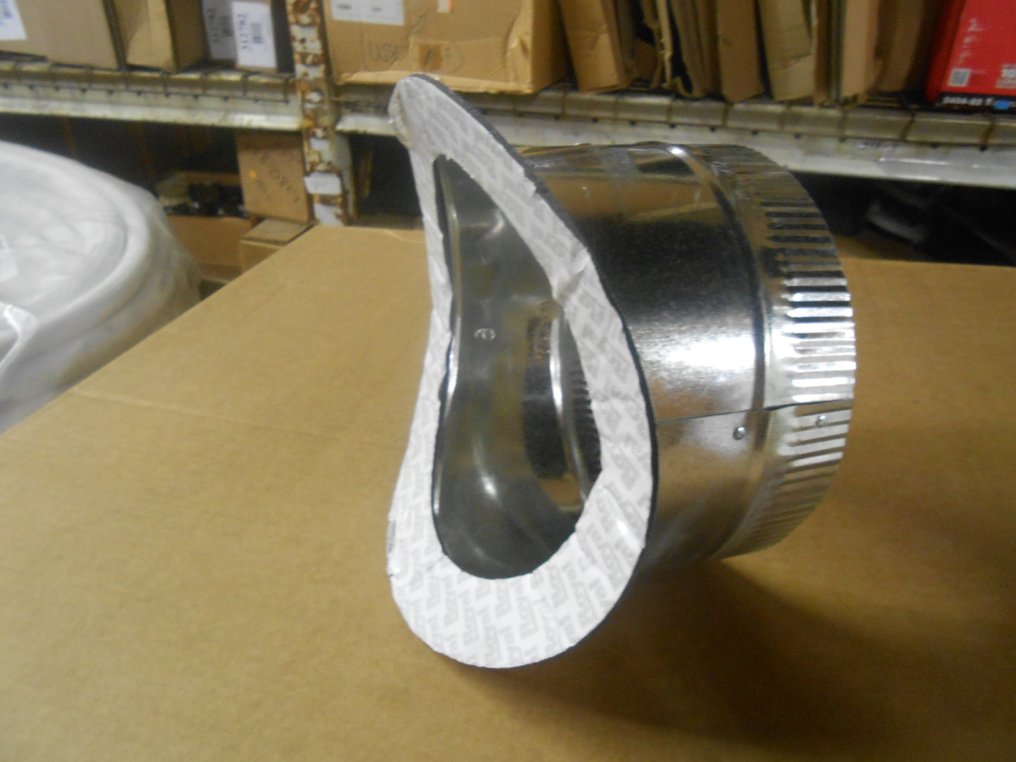 9" AIR TITE START COLLAR FOR ROUND PIPE SELF ADHESIVE BACK