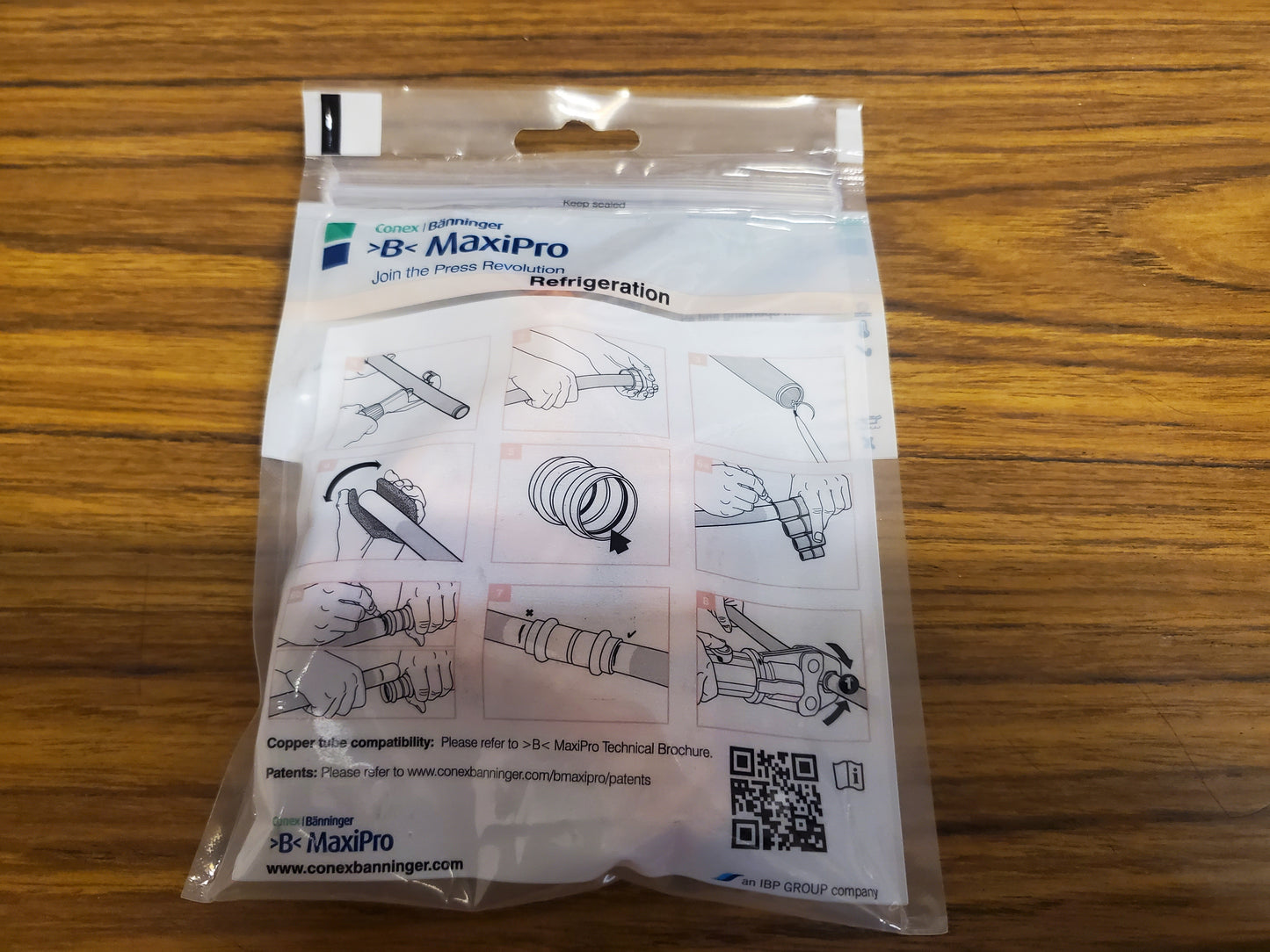 5/8" REFRIGERATION >B< MAXIPRO STRAIGHT COPPER COUPLER(SOLD 5 PER BAG)