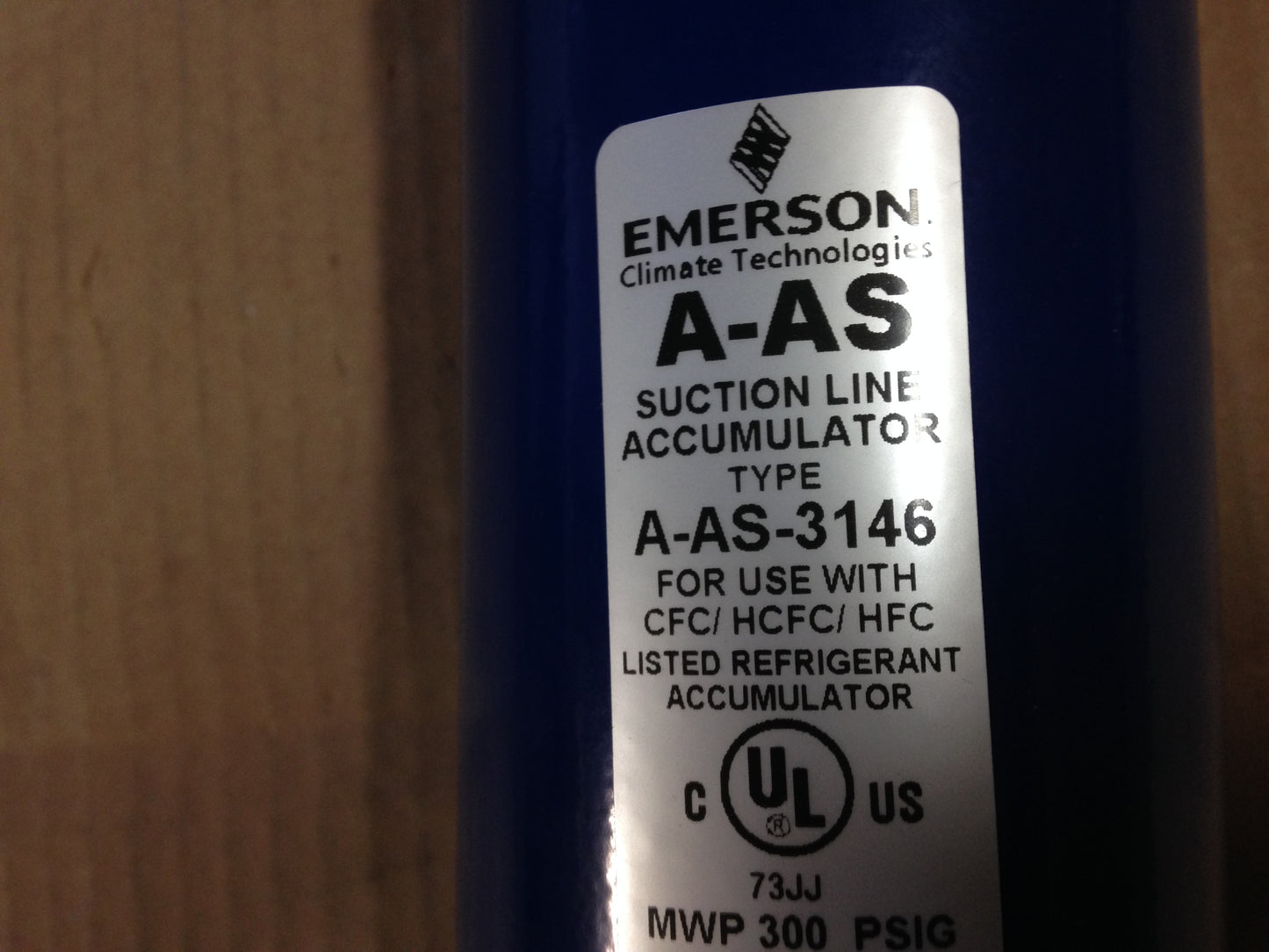 A-AS Series Suction Line Accumulator