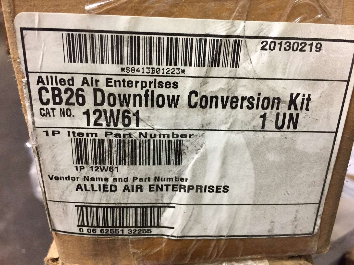 DOWNFLOW CONVERSION KIT