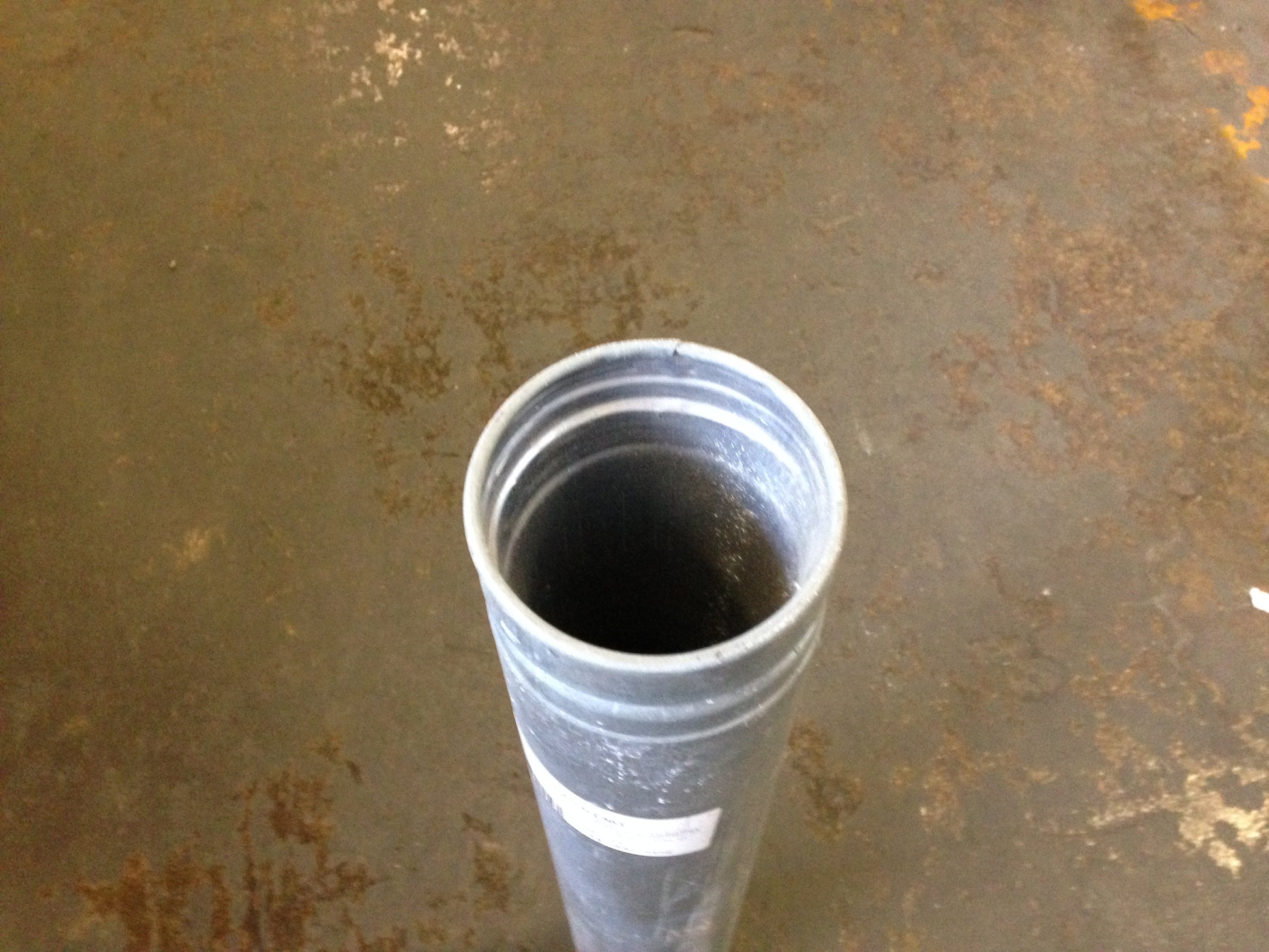 3" X 24" ROUND GAS VENT PIPE