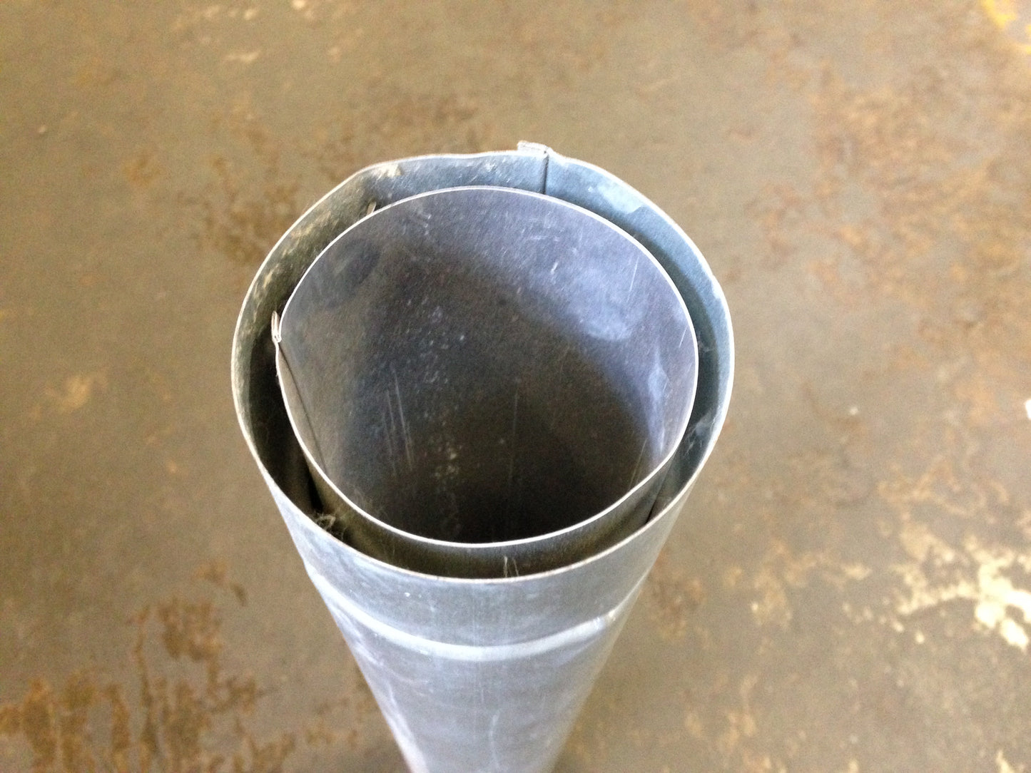 3" X 24" ROUND GAS VENT PIPE
