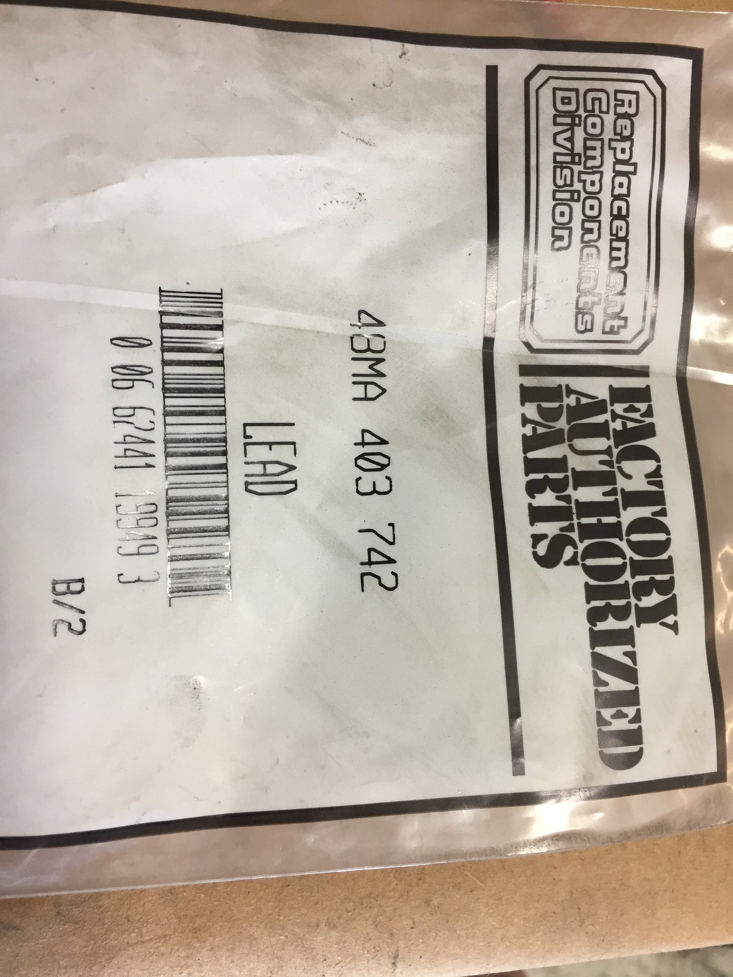 12" LEAD