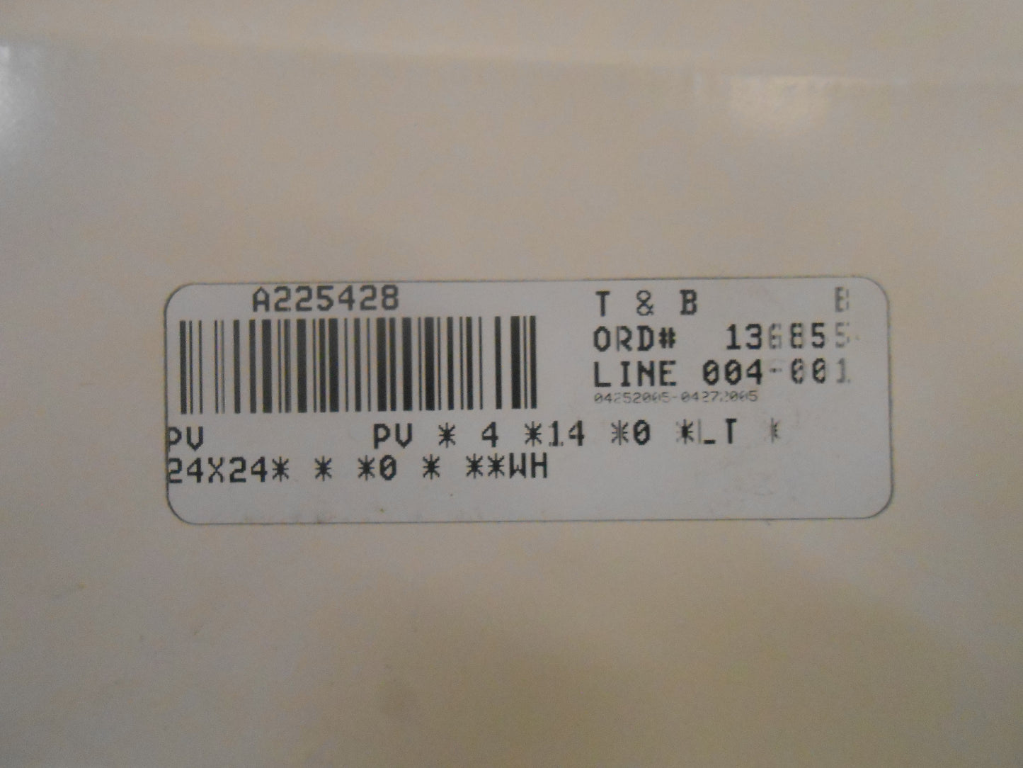 24 X 24 CEILING DIFFUSER WITH ADJUSTABLE FINS 14" NECK