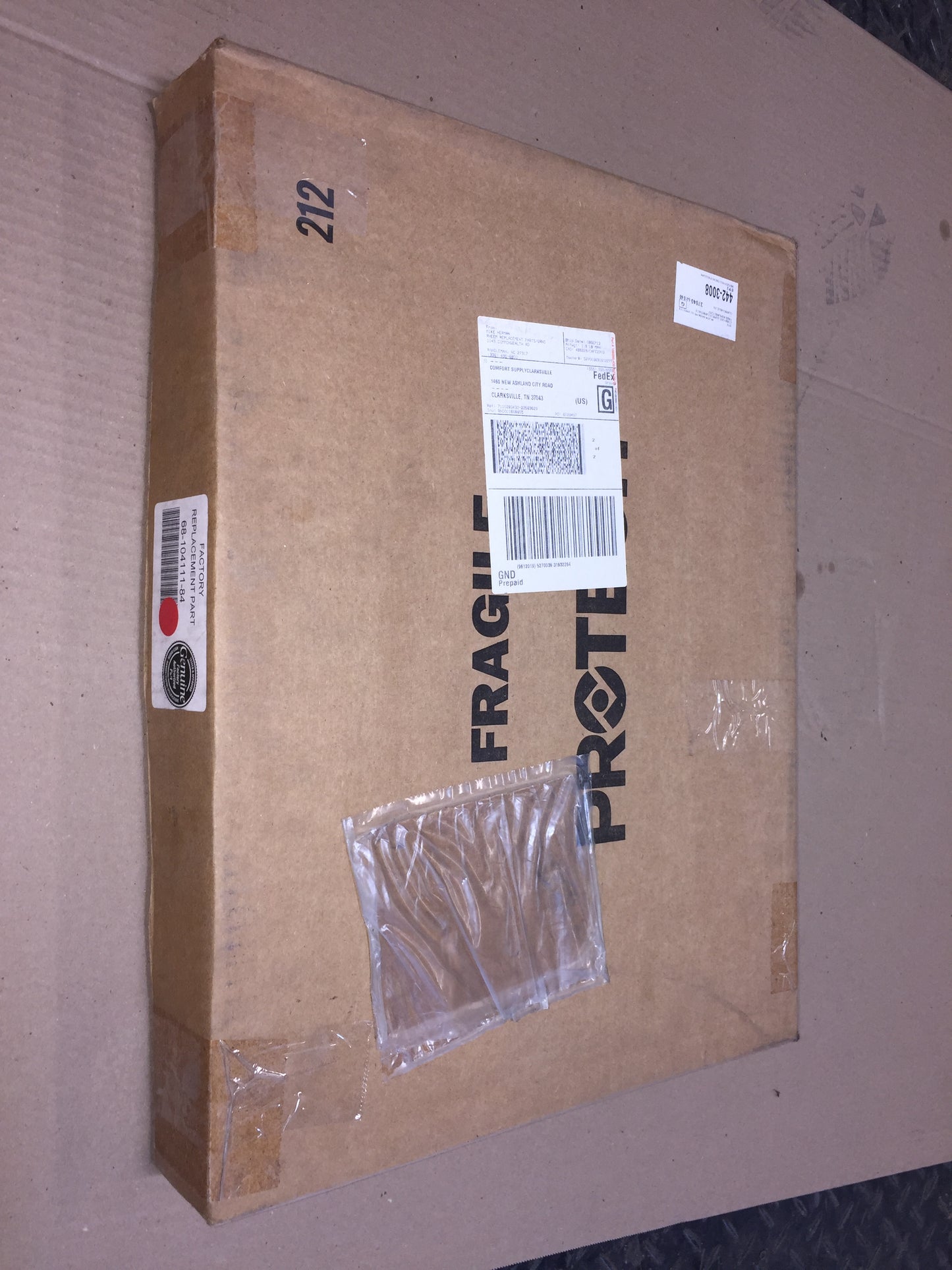 COLLECTOR BOX KIT FOR RHEEM RP95PA AND R92T MODEL GAS FURNACE