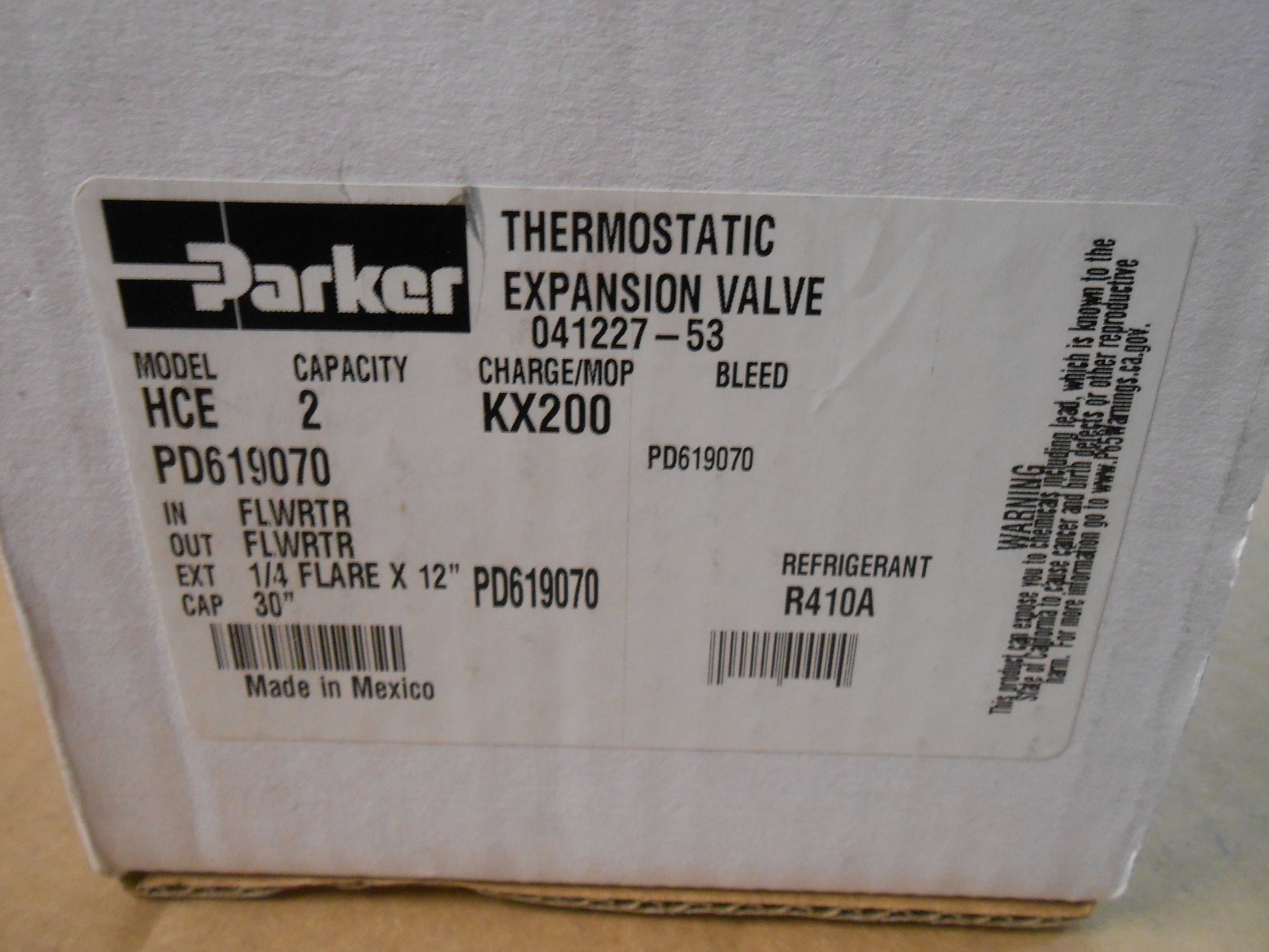 2 TON THERMOSTATIC EXPANSION VALVE R410A