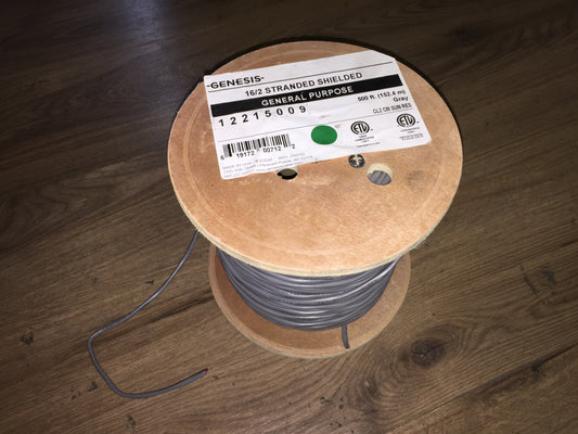 16 AWG 2 CONDUCTOR GENERAL PURPOSE WIRE SPOOL (500FT)