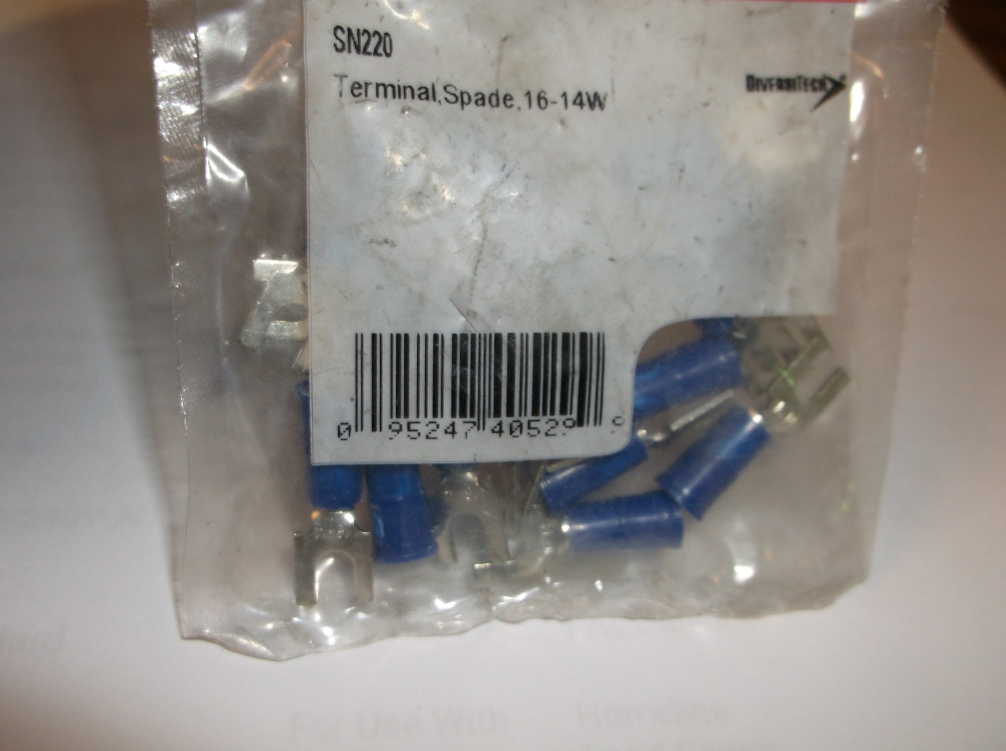 16-14AWG INSULATED BLOCK TERMINAL SPADE