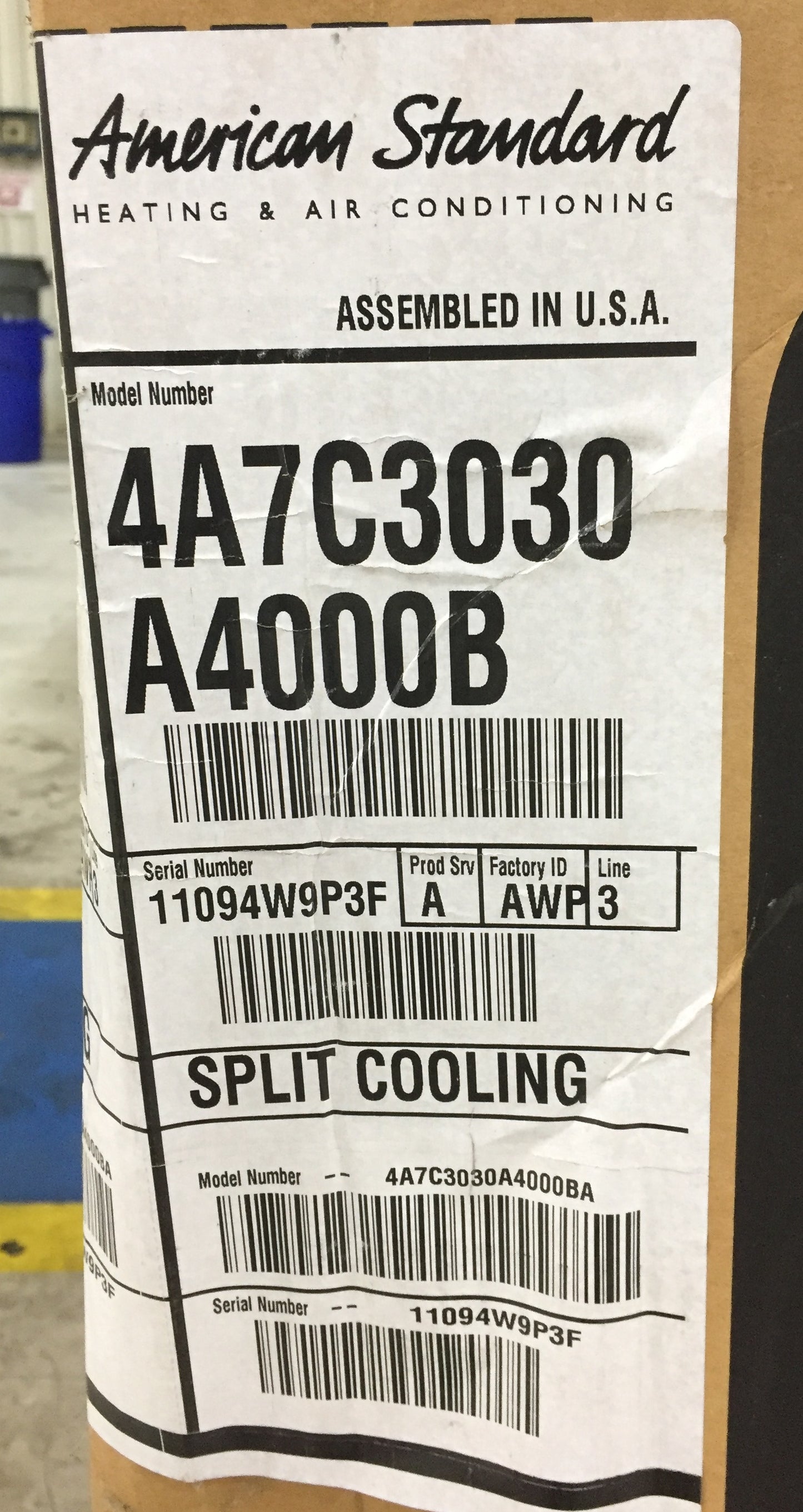 2-1/2 TON SPLIT-SYSTEM AIR CONDITIONER 13 SEER 460/60/3 R-410A