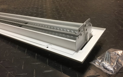 20" X 4" 2-WAY CEILING/SIDE WALL REGISTER (*SOLD PER EACH)