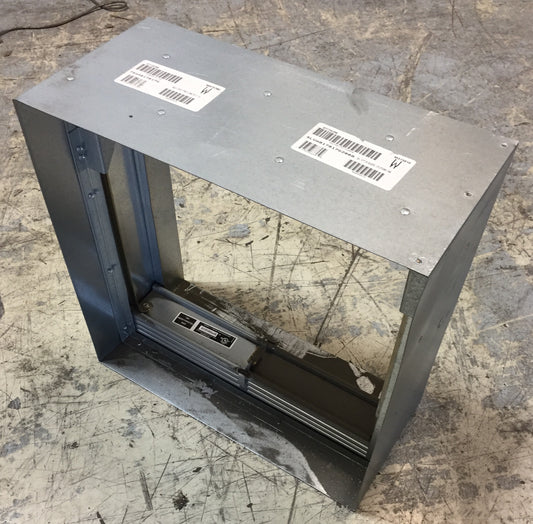 17" X 17" X 8" FIRE DAMPER FOR USE IN STATIC SYSTEMS FIRE RESISTANT RATING 1-1/2 HOUR