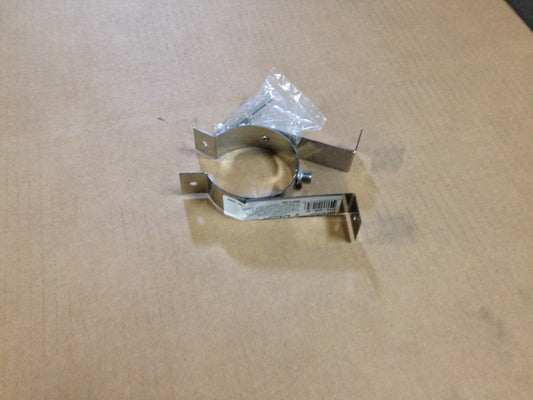 2" DIAMETER WALL SUPPORT STAINLESS,  SOLD AS 6 PER BOX