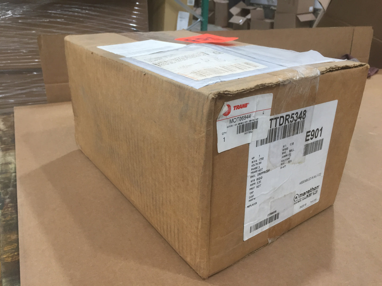 1HP GENERAL PURPOSE MOTOR 200/60/3 RPM:1750/1-SPEED