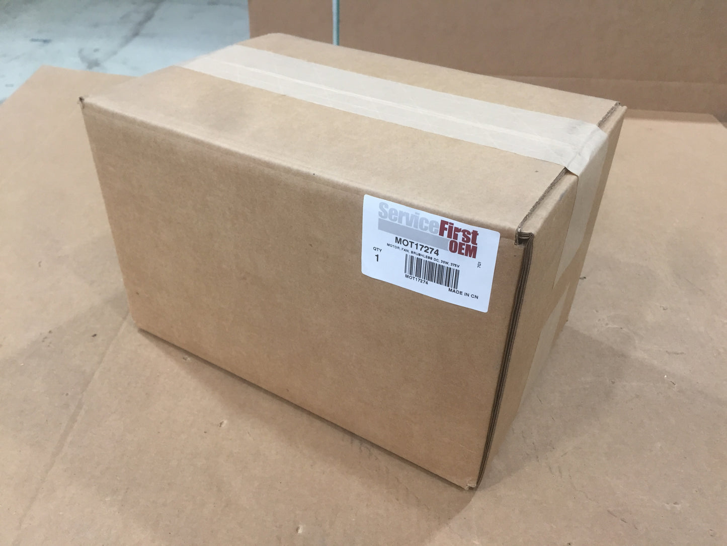 15 WATT DC BRUSHLESS MOTOR 140-165 VOLT 1600 RPM