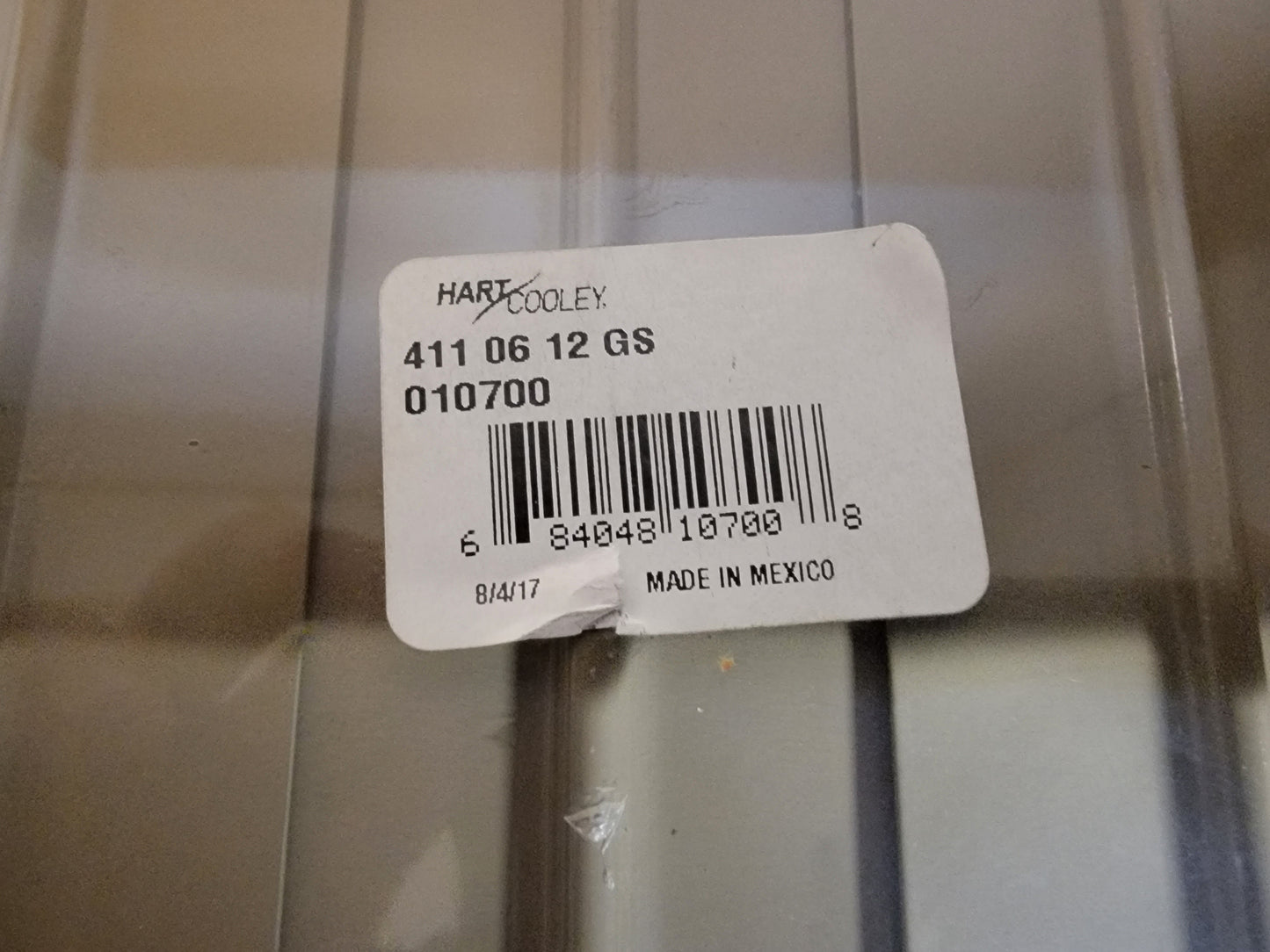 6X12 411-HEAVY GAUGE STEEL FLOOR REGISTER