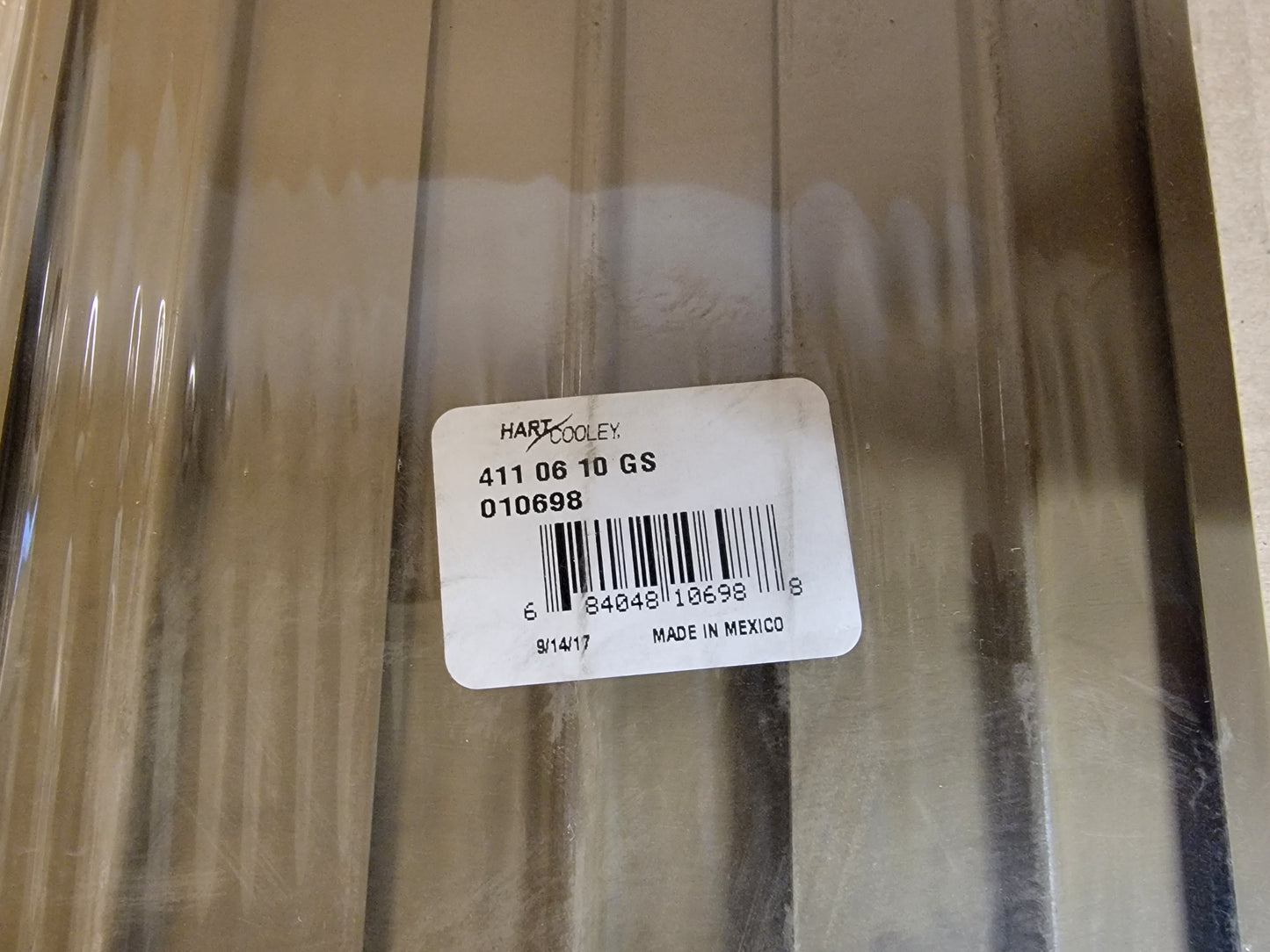 6X10 411-HEAVY GAUGE STEEL FLOOR REGISTER