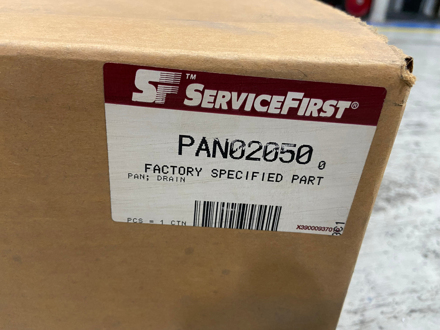 EVAPORATOR COIL DRAIN PAN ASSEMBLY