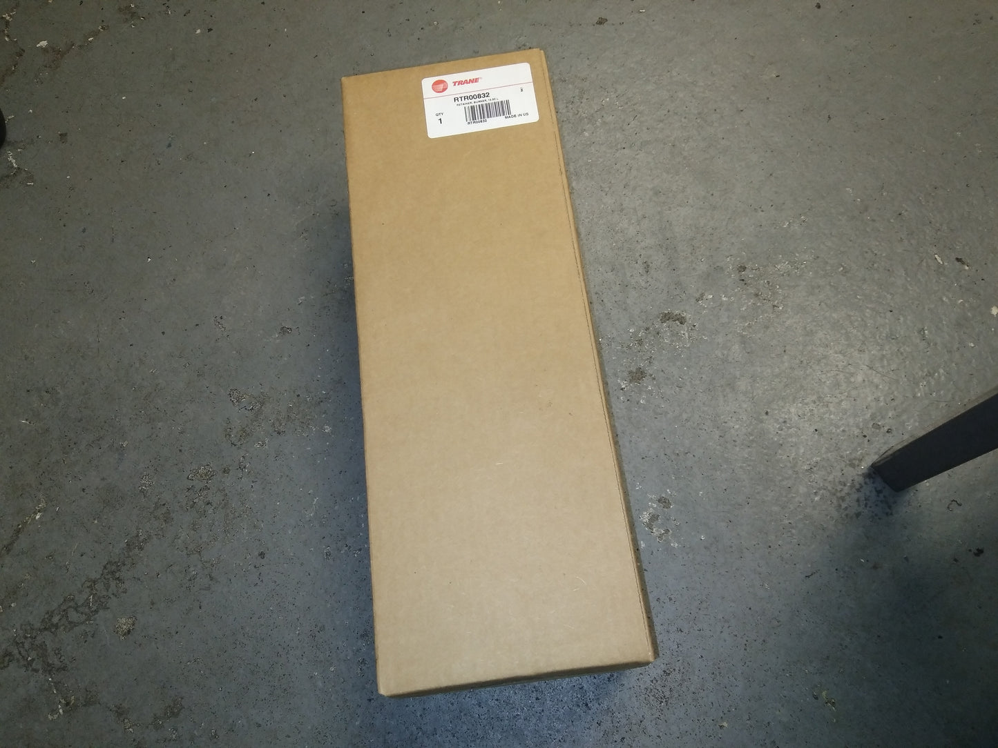 2 BURNER RETAINING PLATE 10-1/2" LENGTH