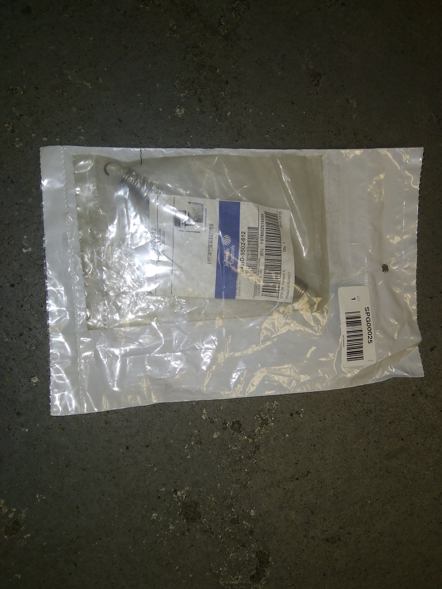 SPRING FOR D-3246 AND D-251