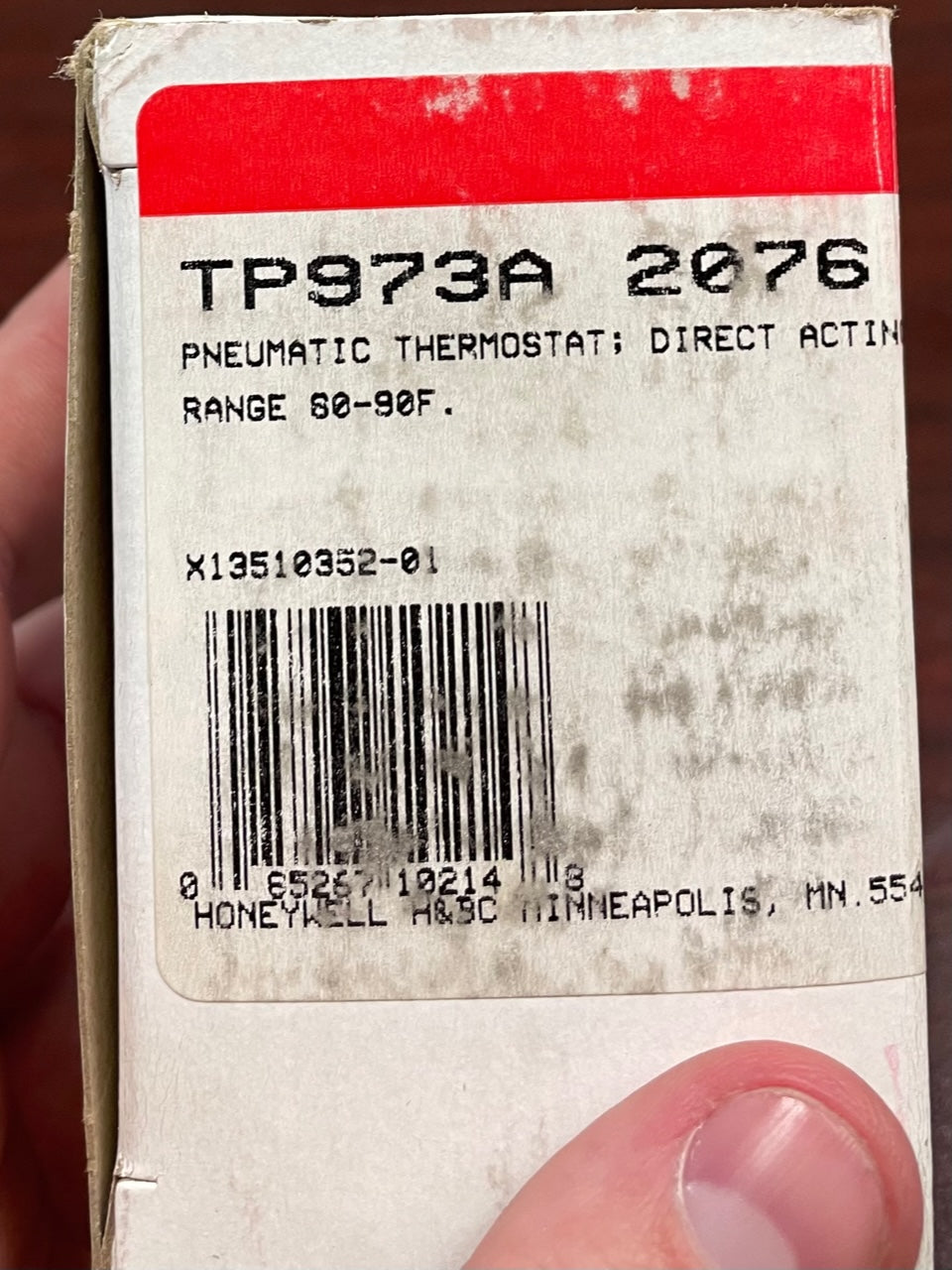 PNEUMATIC DIRECT ACTING THERMOSTAT