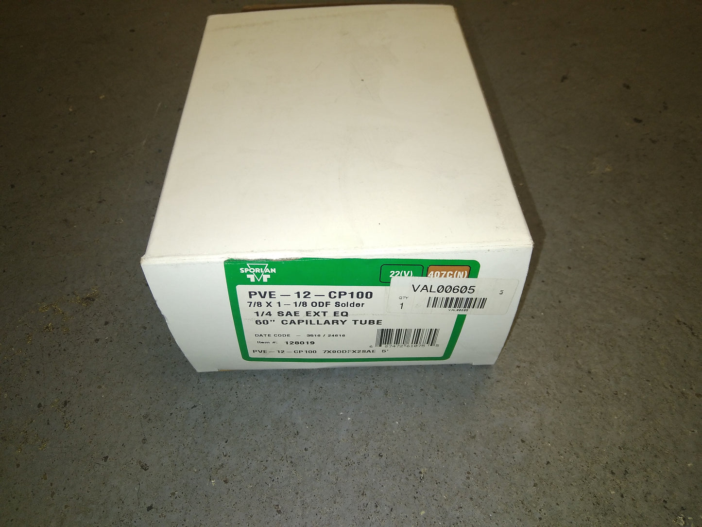 12 TON EXTERNAL EQUAL TXV R-22, R407C