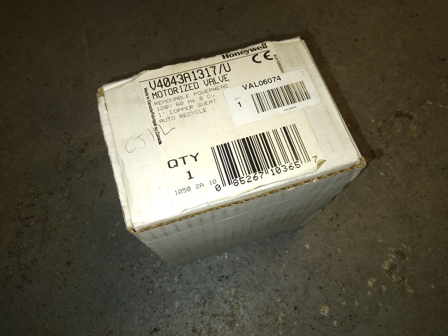 MOTORIZED POWERHEAD VALVE 120/50-60 0.08 AMPS 6/5 WATTS