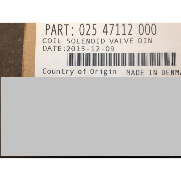 SOLENOID COIL, 110/120-50/60, 14W