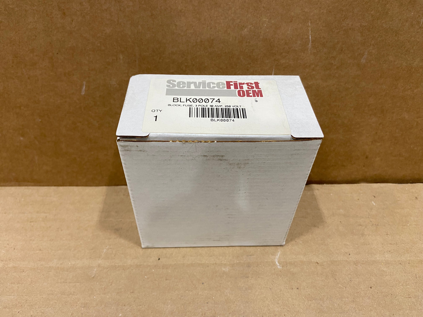 3 POLE 30 AMP 250 VOLT FUSE BLOCK