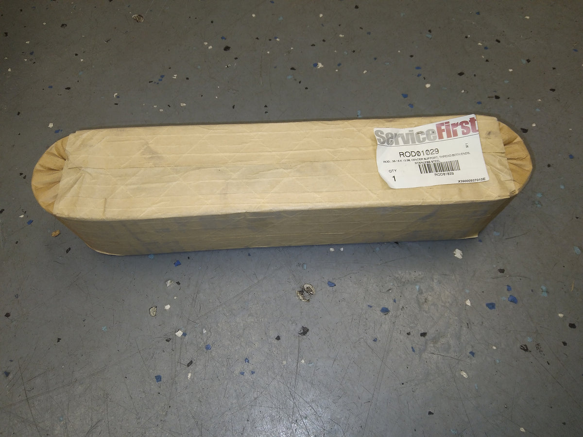 CENTER SUPPORT ROD 3/8"-16 X 13-1/2"
