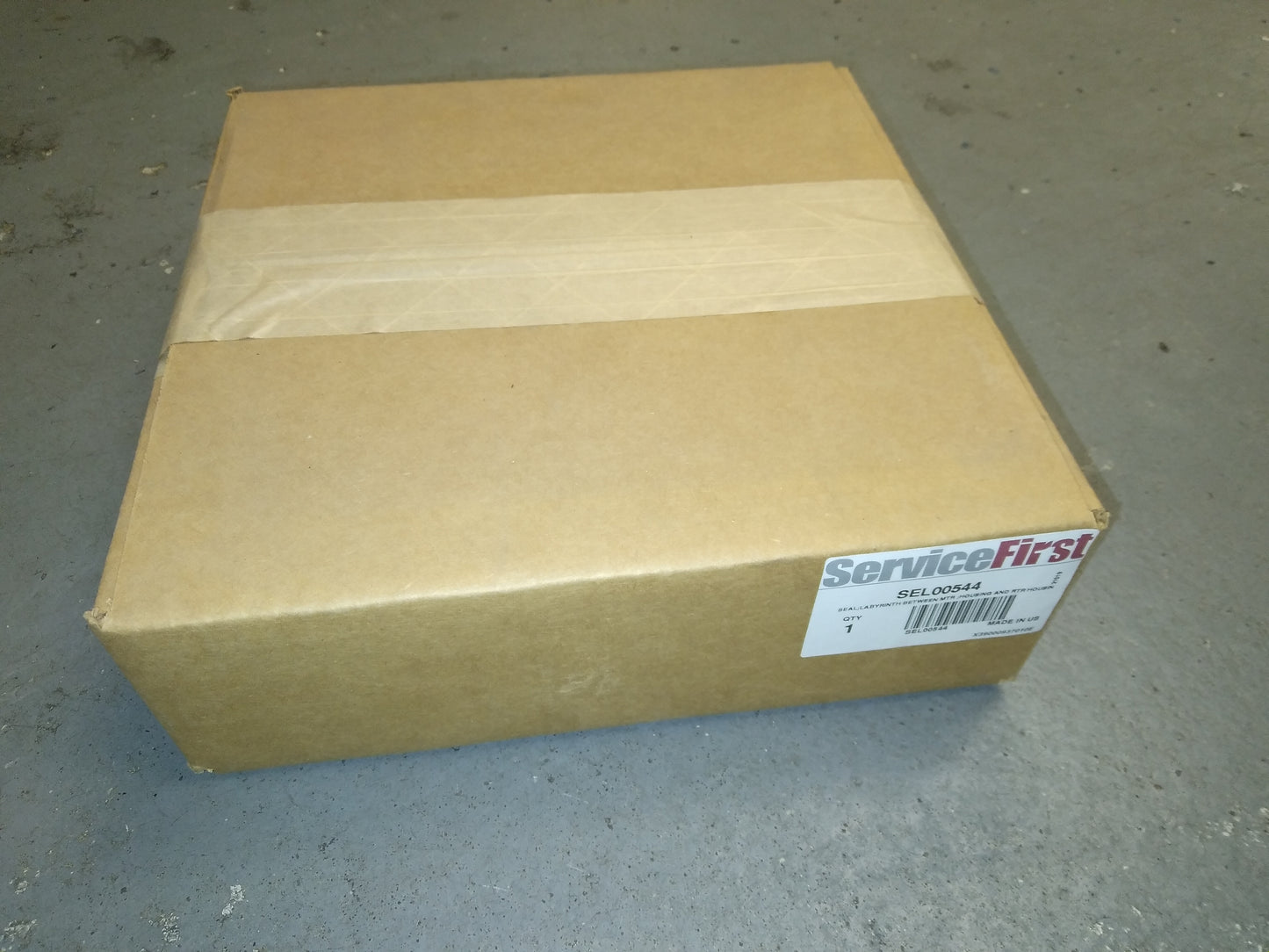 SEAL; LABRYNTH BETWEEN MOTOR HOUSING AND ROTOR HOUSING 6.00 INCH DIA. 6061 ALUMINUM