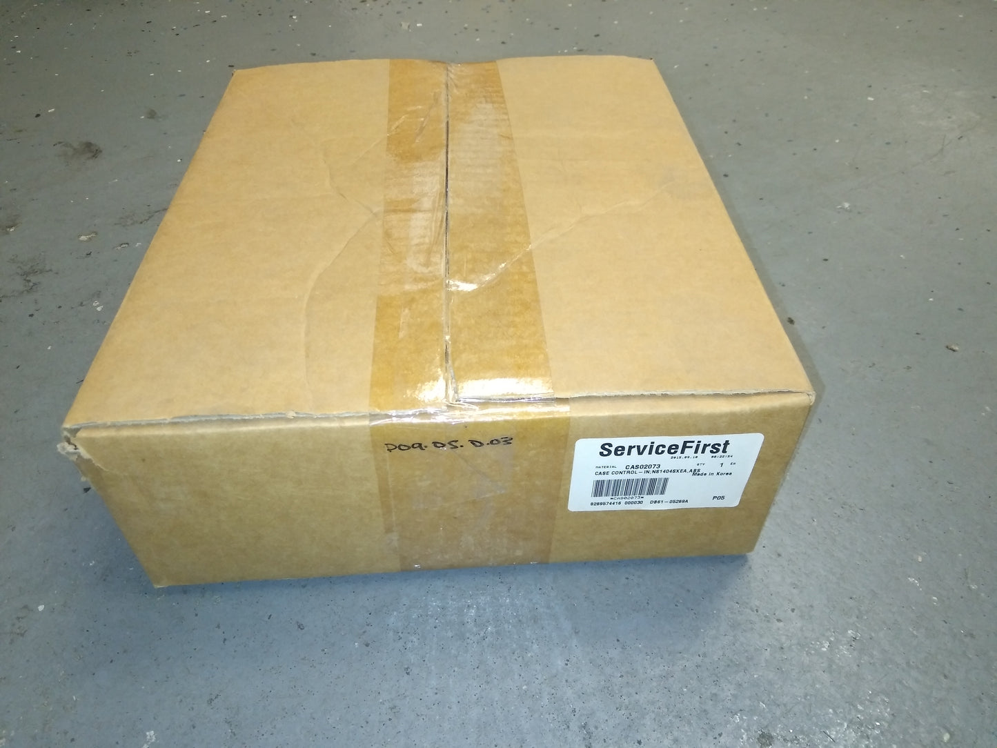 CONTROL BOX CASING FOR MODEL #NS1404SXEA