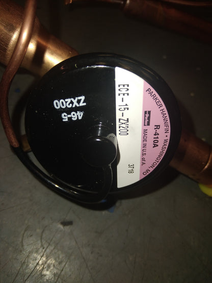 15 TON THERMAL EXPANSION VALVE WITH 1/4" ODF BLEED PORT  R410A