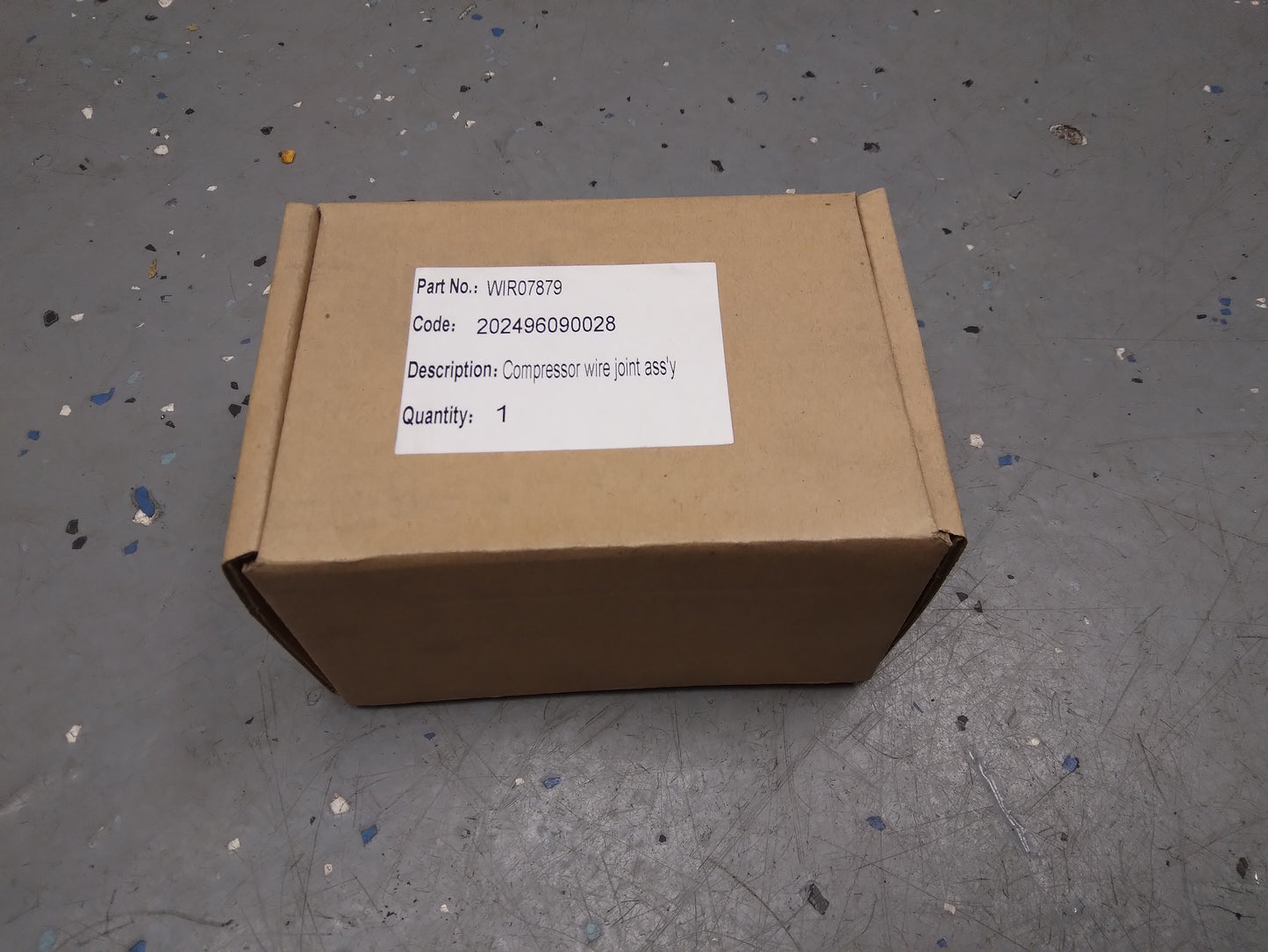 COMPRESSOR WIRE JOINT ASSEMBLY
