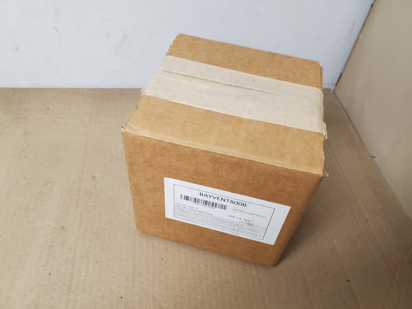 4" MASONRY CHIMNEY VENT KIT