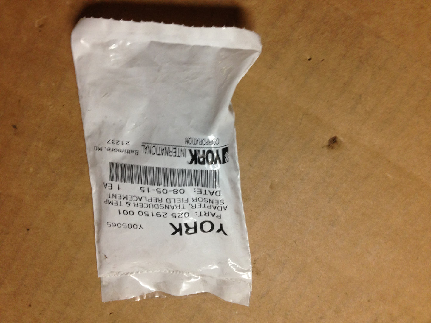 ADAPTER, TRANSDUCER & TEMP SENSOR FIELD REPLACEMENT
